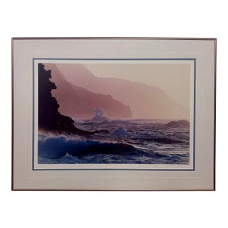 Large 39" Signed Limited Edition Seascape Photograph - "Inexpressible Sense of Wonder" For Sale