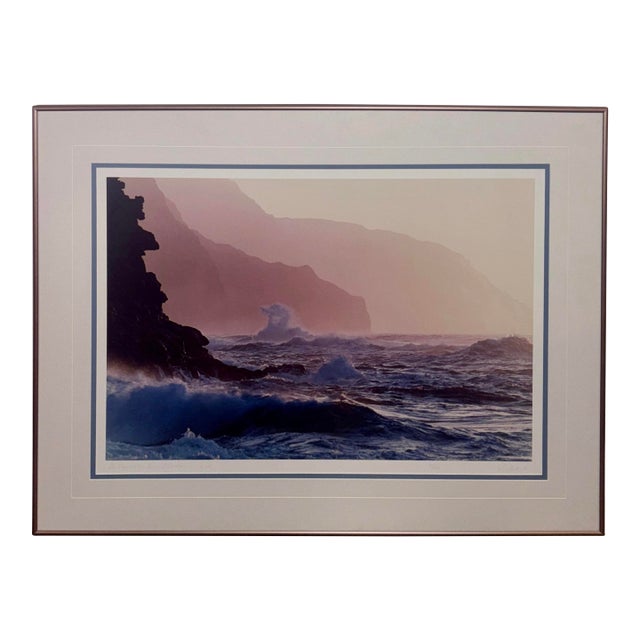 Large 39" Signed Limited Edition Seascape Photograph - "Inexpressible Sense of Wonder" For Sale