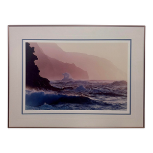 Large 39" Signed Limited Edition Seascape Photograph - "Inexpressible Sense of Wonder"