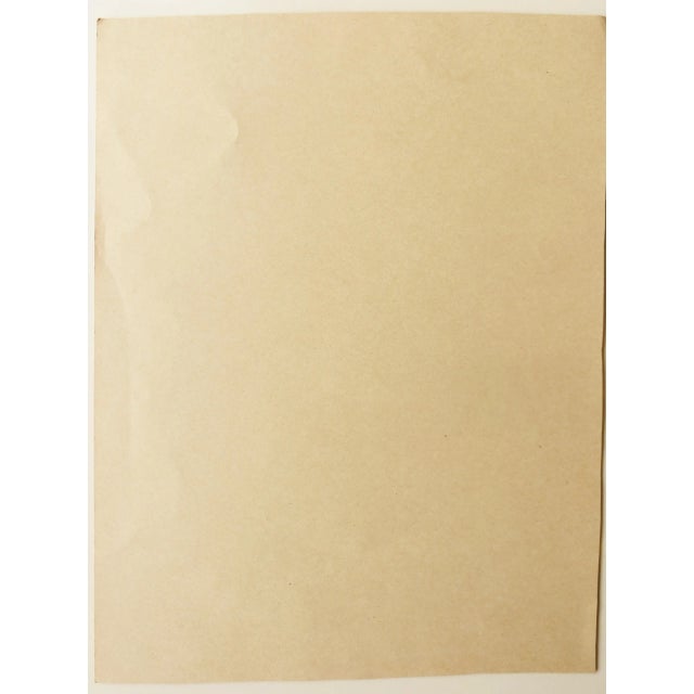 1970s 1976 Henry Moore Color Lithograph - Dame Creole - From La Poesie, Les Poete For Sale - Image 5 of 5