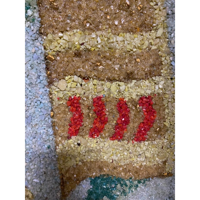 Pair of Framed Colorful Thai Dancing Figures For Sale - Image 10 of 12