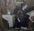 Spanish Artist, Blindfold Scene, 1980s, Large Oil on Canvas, Framed For Sale - Image 10 of 12