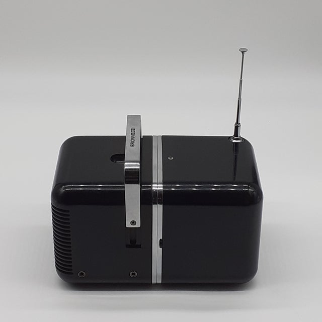 Orange Model TS 502 Radiocubo by Richard Sapper for Brionvega For Sale - Image 9 of 12