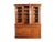 Brown Mid 20th Century French Louis Philippe Style Large Fruitwood Bookcase With Writing Desk For Sale - Image 8 of 13