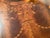 Brown Elegant Mahogany With Inlay Intricate Dropleaf Ide Table For Sale - Image 8 of 12