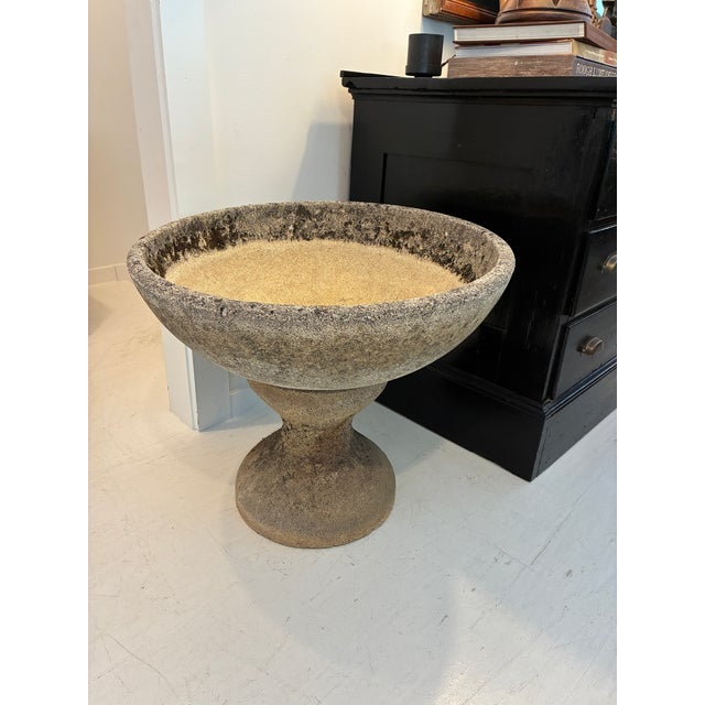 Mid 20th Century Mid 20th Century Pair of Unique Concrete Planters, France For Sale - Image 5 of 13