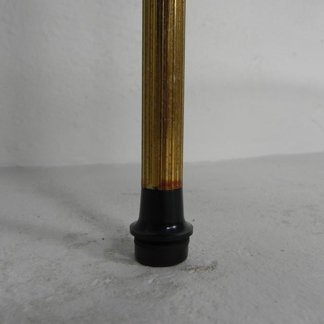 Kidney Shaped Etagere with Three Glass Plates, 1950s For Sale - Image 14 of 15