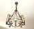 Brutalist Neo-Gothic 4-Light Chandelier, 1950s For Sale - Image 10 of 10