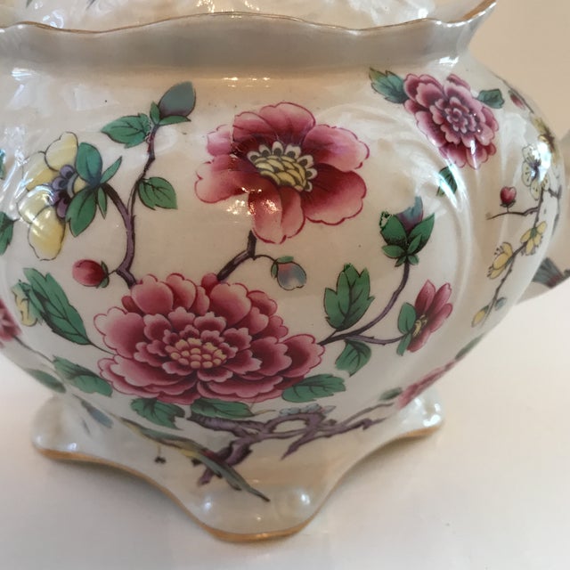 1960’s Vintage Old Foley James Kent Ltd “Chinese Rose” Teapot Chairish