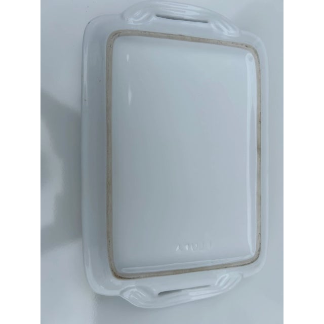 Green Vintage Ceramic Abstract Fruit Still Life Tray, Italy For Sale - Image 8 of 9