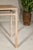 Tall Console Table with Carved Beaded Rope Motif and Whitewash Natural Finish For Sale - Image 12 of 12