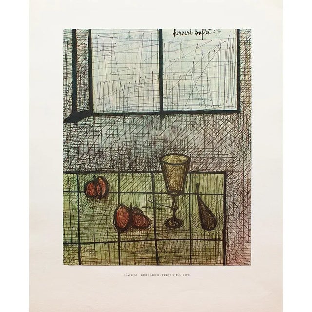 1950s After Bernard Buffet "Still-Life", First Edition Swiss Full-Color Print For Sale - Image 9 of 9