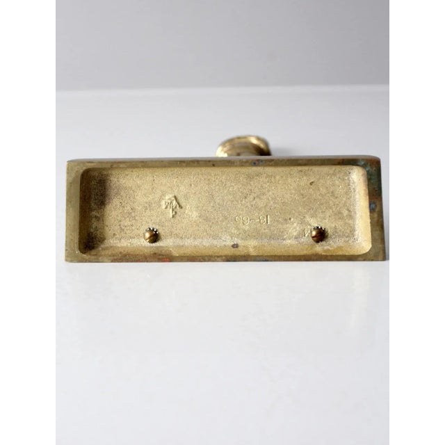 Vintage Virginia Metalcrafters Soldier Doorstop For Sale - Image 10 of 11