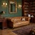 1930s Circa 1930s English Chesterfield Tufted Leather Sofa in Original Distressed Tan Leather For Sale - Image 5 of 9
