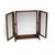 Vintage Military Campaign Style Vanity Mirror, 1930 For Sale - Image 9 of 9