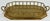 Vintage Brass Faux Bamboo Rail Gallery Tray For Sale - Image 9 of 10