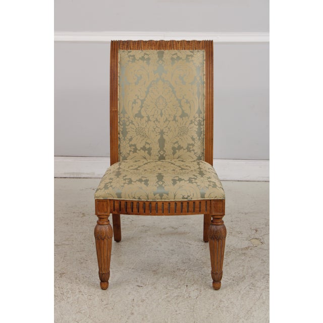 Set of 8 Century French Louis XVI Dining Chairs For Sale - Image 10 of 18