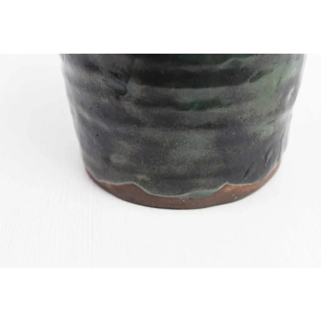 French Enamelled Ceramic Pitcher from Beck, 1960s For Sale - Image 9 of 11