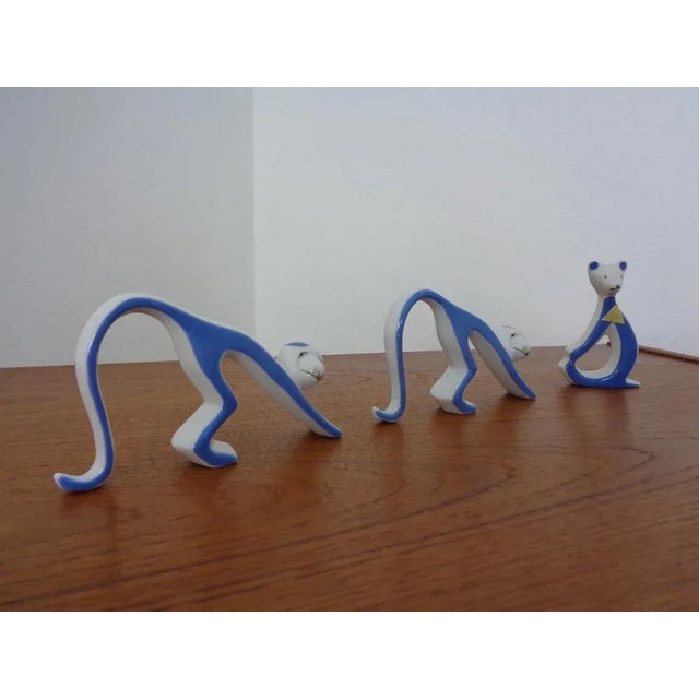 1950s Monkeys and Bear by Royal Dux Bohemia, 1950s, Set of 3 For Sale - Image 5 of 18
