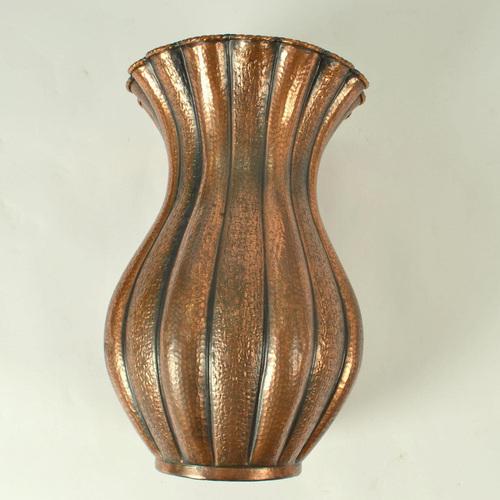 Large Copper Amphora Vase by Egidio Casagrande, Italy, 1950s For Sale - Image 6 of 18