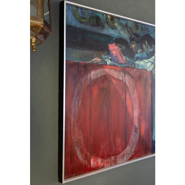 George Michaud Oil Painting of Bullfighter Matadors 1964 For Sale - Image 6 of 11