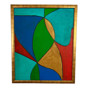 Mid Century Modern Bold Abstract