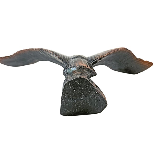 Bronze Mid 20th Century Wm. Otto Bronze "Teratornis" Prehistoric Vulture Sculpture For Sale - Image 8 of 16