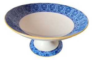 Vintage French Limoges Porcelain Compotier from Legrand, 1940s