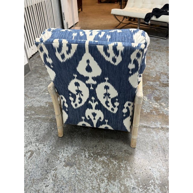 Textile Circa 1990's Bradington Young 4147 High-Lounger Recliner For Sale - Image 7 of 12