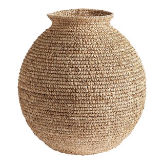 Remi Woven Vase Large For Sale