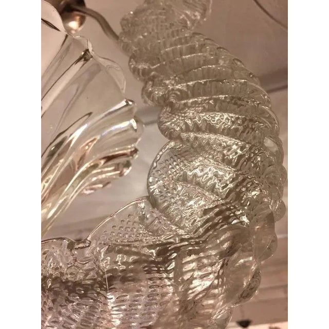 Mid-Century Barovier and Toso Chandelier For Sale - Image 9 of 10