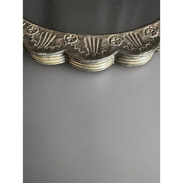 19thC Ottoman .900 Silver Turkish Islamic Wedding Mirror For Sale - Image 4 of 18