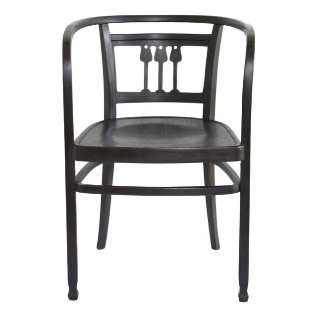 Model 721 Armchair by Otto Wagner for J. & J. Kohn, 1890s For Sale