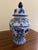 Chinoiserie Chinoiserie Blue and White Porcelain Ginger Jar For Sale - Image 3 of 7