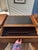 Drexel Heritage 1970s Drexel Heritage Mid-Century Asian Modern Expanding Rolling Dry Bar Cabinet For Sale - Image 4 of 6