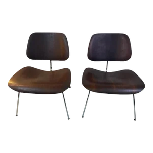 Mid Century Charles Eames for Herman Miller Lounge Chairs - A Pair