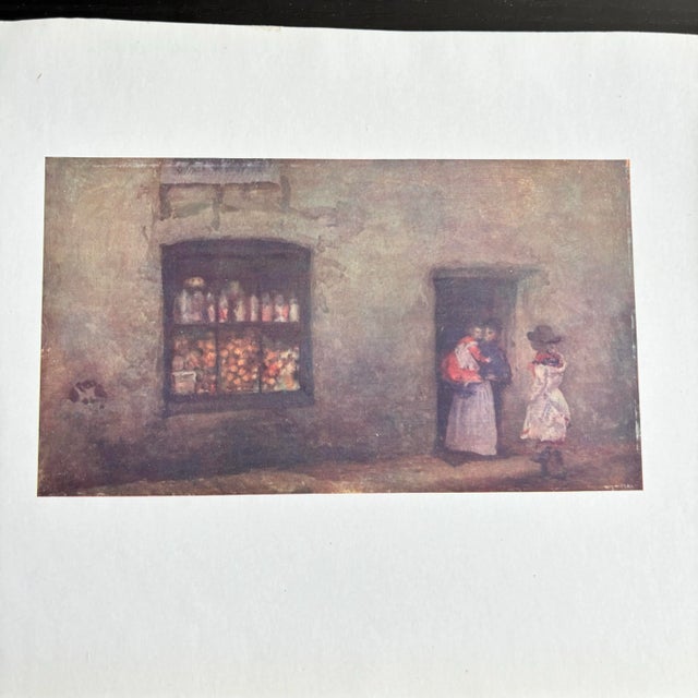 James McNeill Whistler, an Orange Note, a Sweet Shop 1904 Antique Photogravure, Early Impressionism For Sale - Image 12 of 12