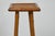 Rustic 1920s English Walnut Faux Bamboo Stand with Rattan Top and Two Shelves For Sale - Image 9 of 12