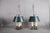 French Bouillotte Lamps in Silvered Metal, 1940s, Set of 2 For Sale - Image 6 of 18