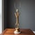 Elevate your home decor with the timeless elegance of our Italian Wheat Sheath Table Lamp in a stunning gold finish. This...