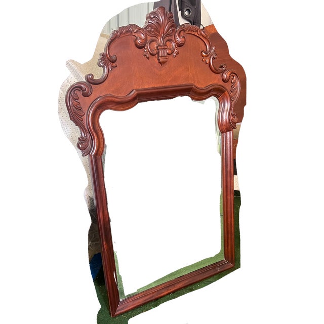 Ethan Allen 18th Century Mahogany Dresser For Sale - Image 16 of 16