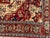 Textile A Stunning Vintage 12' X14' Ivory Groune Persian Serapi Rug For Sale - Image 7 of 11