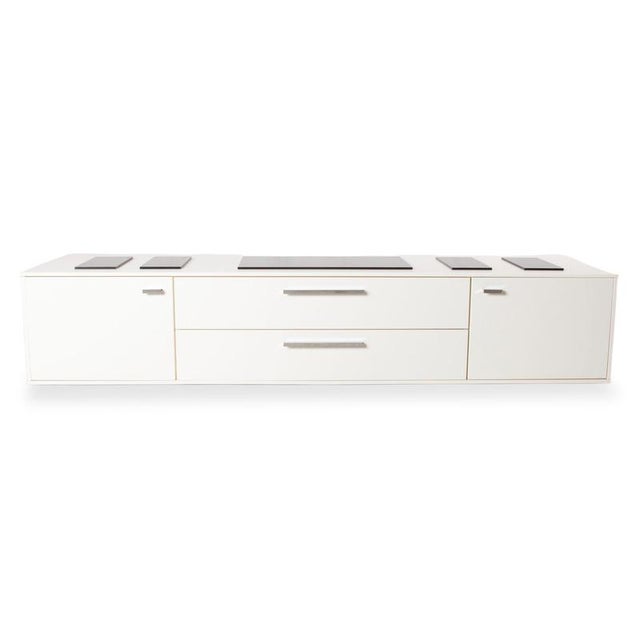 MC 906 SV Wooden Sideboard in White by Gwinner For Sale - Image 14 of 18
