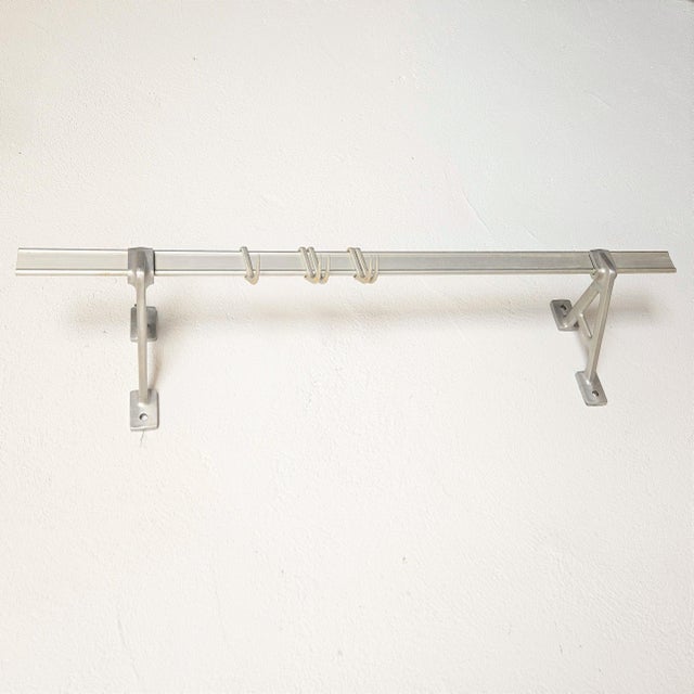 Vintage Industrial Aluminum Coat Rack or Butcher's Hook, 1930s, in Very Good conditions. Designed 1920 to 1949