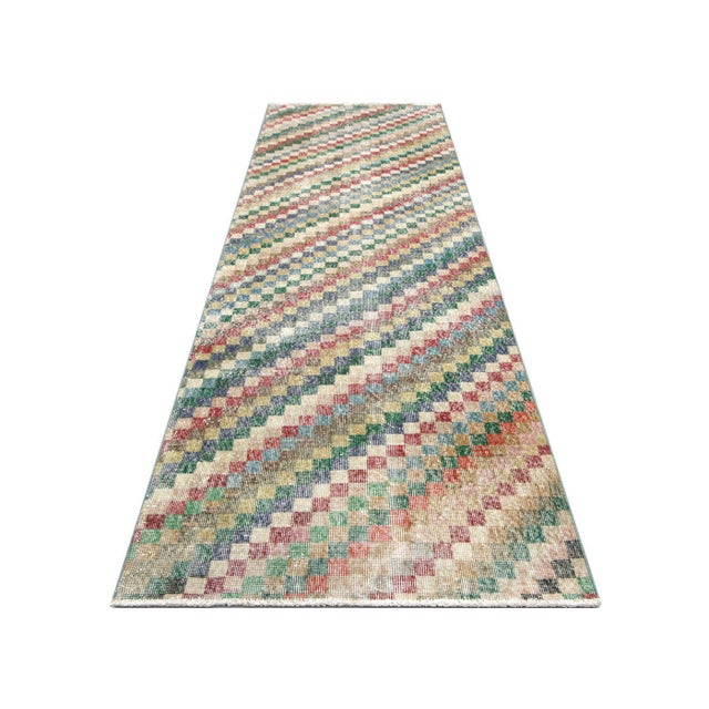 1960s 1960s Turkish Mid-Century-Modern Runne For Sale - Image 5 of 5