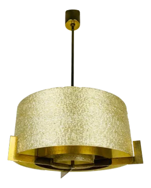 Extraordinary Midcentury Brass Chandelier by Kaiser, Germany, 1960s