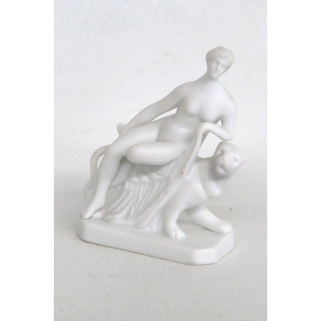 This beautiful Neoclassical Style Figurine is made of porcelain. This gorgeous piece is a miniature reproduction of the...