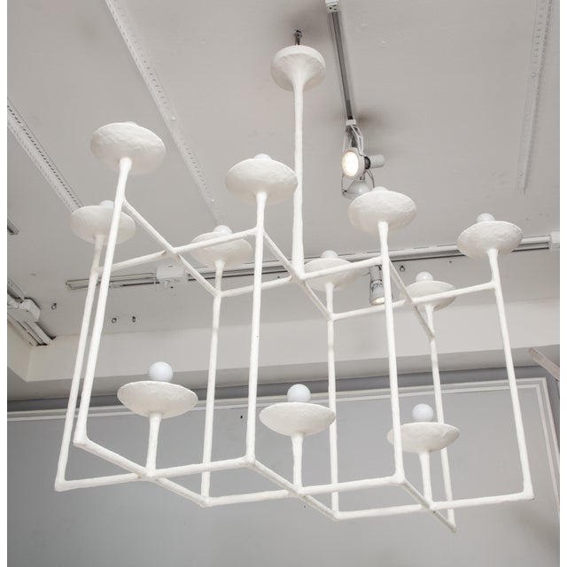 Bespoke Plaster Fixture in the Manner of Giacometti For Sale - Image 11 of 12