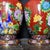 Pair of Monumental Chinese Cloisonné Vases | Gilt Floral & Bird Motif With Stands For Sale In Los Angeles - Image 6 of 9