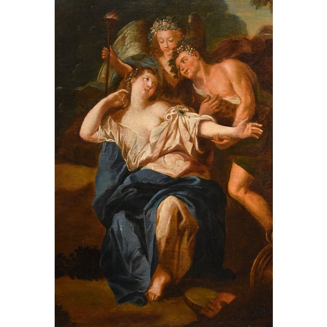 Antoine Coypel Bottega, Mythological, 1700, Oil on Canvas, Framed For Sale - Image 6 of 15